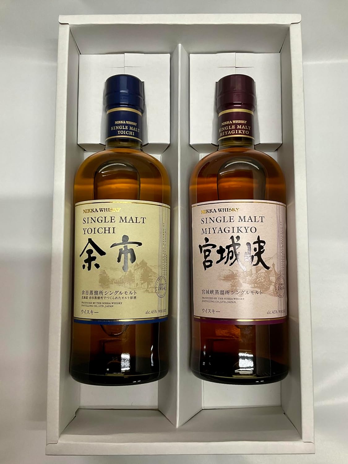 ニッカウイスキー2本セット ニッカウイスキー2本セット 宮城峡